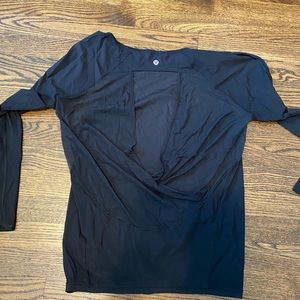 lululemon open back top